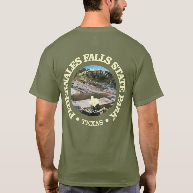 Pedernales Falls SP T Shirt (Baksida)