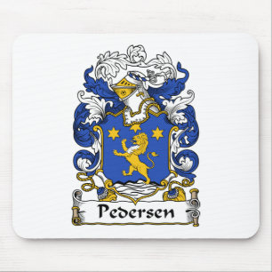 Pedersen familjvapensköld musmatta