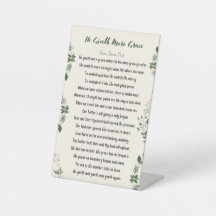 Pedestal Sign - han ger mer nåd