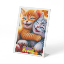 Pedestal-tecken, 4 tum x 6 tum