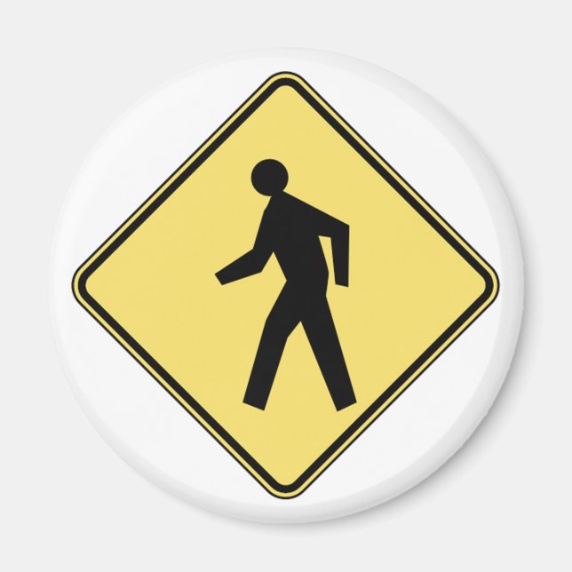 Pedestrian Crossing Magnet (Framsidan)