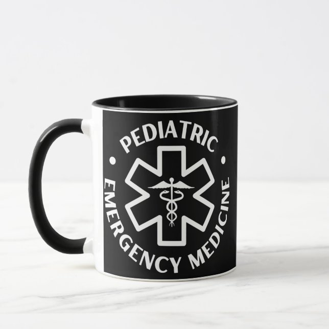 Pediatric emergency medicine Doctor Nurse Medical Mugg (Vänster)