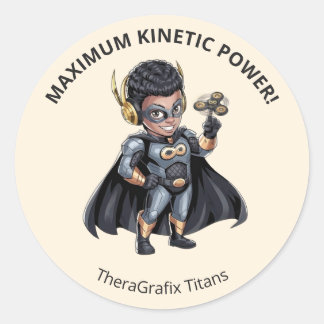 Pediatric Therapy Superhero Reward Sticker Runt Klistermärke