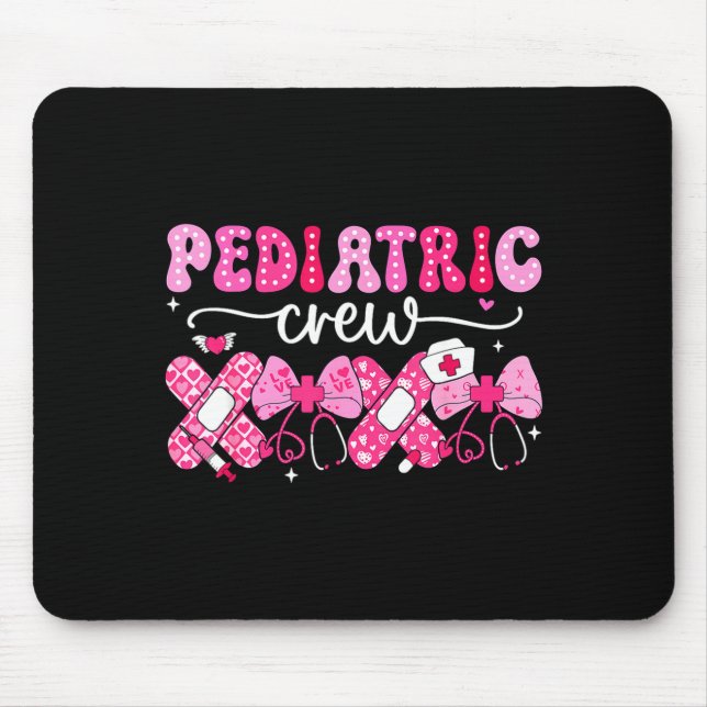 Pediatric Valentines Nurse Crew Peds Nurse Valenti Musmatta (Framsidan)