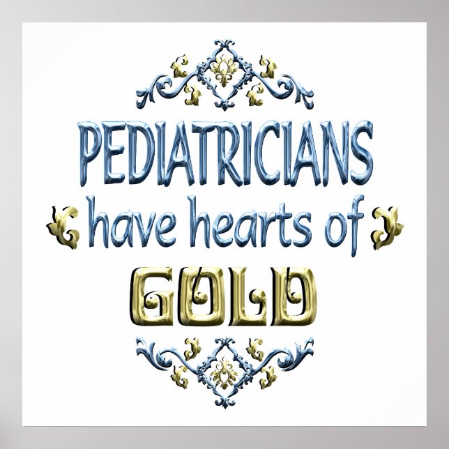 PEDIATRICIAN-uppskattning Poster (Framsidan)