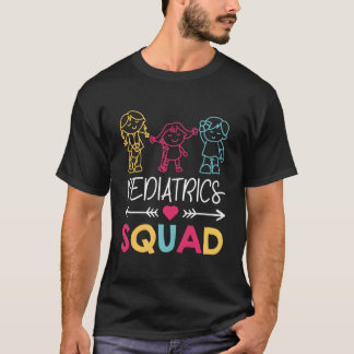Pediatrics Squad Nurse T Shirt