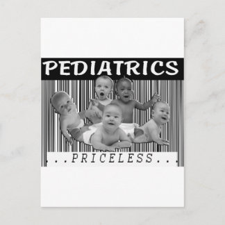 PEDIATRIK - OBETALBAR BARCODE VYKORT