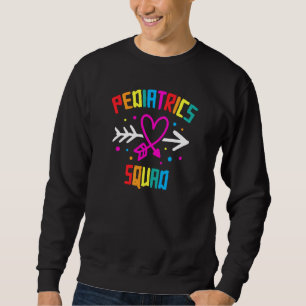 Pediatrik Squad Nurse Cute Lång Ärmad Tröja