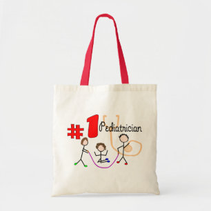 Pediatriker #1 Adsible Kids Design Gifts Tygkasse