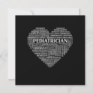 Pediatriker Medicine Doktor Surgeon Children Gift Inbjudningar