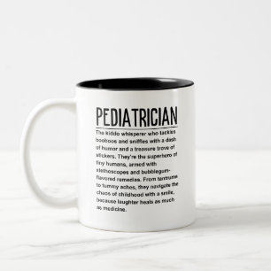 Pediatriker Två-Tonad Mugg