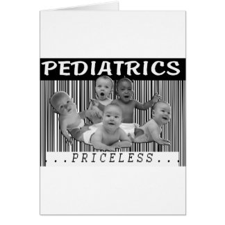PEDIATRIS - PRICELESS BARCODE HÄLSNINGSKORT