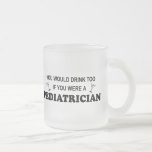 Pediatrisk drink för - frostad glasmugg