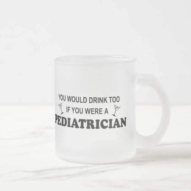 Pediatrisk drink för - frostad glasmugg (Höger)