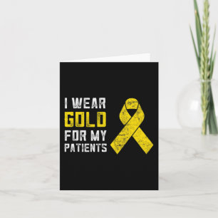 Pediatrisk onkologi Nurse Gift Childnature Cancer Kort