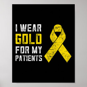 Pediatrisk onkologi Nurse Gift Childnature Cancer  Poster