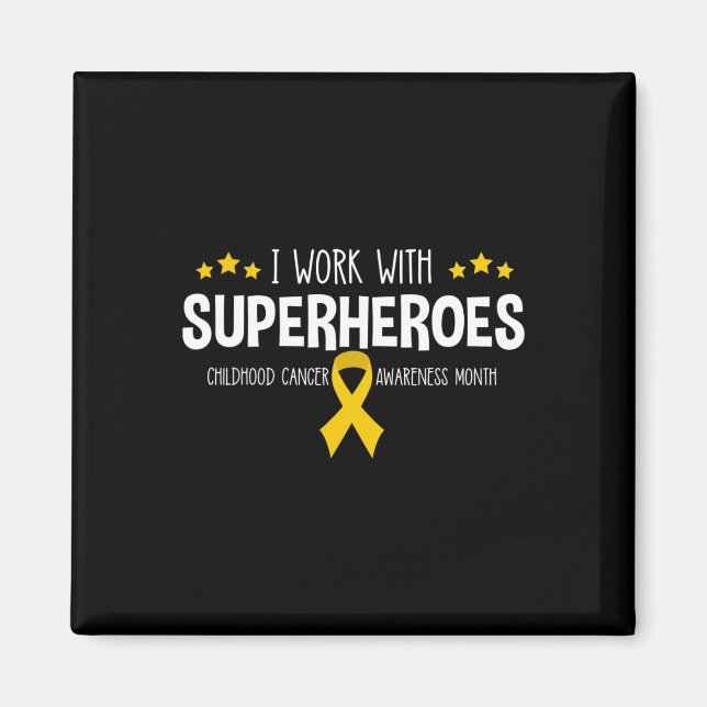 Pediatrisk onkologi RN Nurse Onkolog Ribbon Magnet (Framsidan)