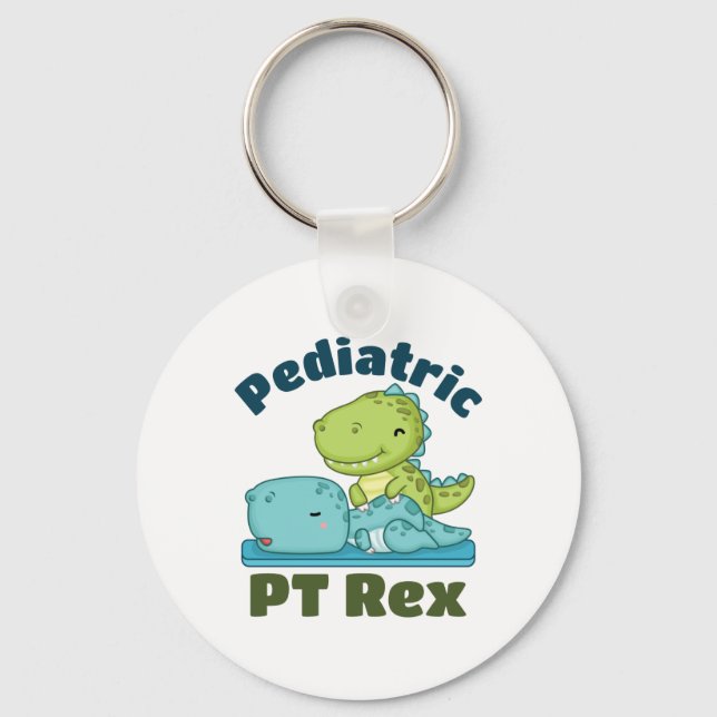Pediatrisk PT Rex Physical Therapy Therapist Nyckelring (Framsida)