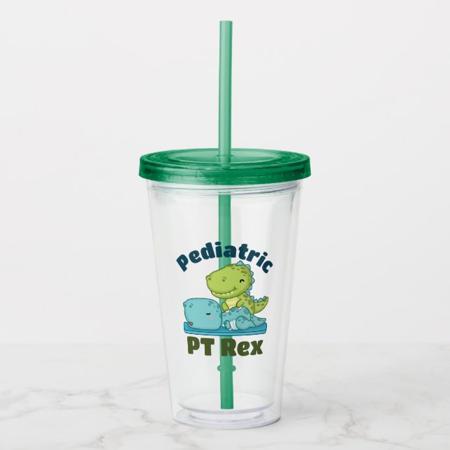 Pediatrisk PT Rex Physical Therapy Therapist Take Away Mugg (Framsida)