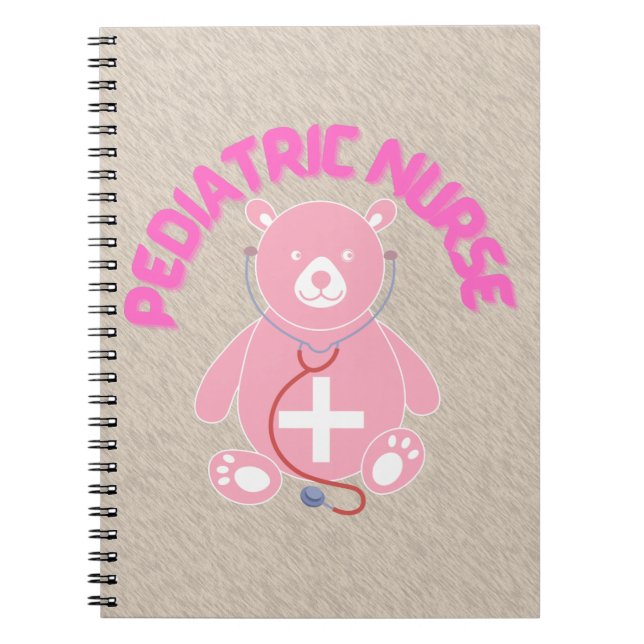 Pediatrisk sjuksköterska, pediatrisk sjuksköterska anteckningsbok (Framsidan)