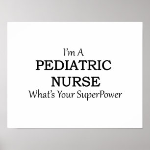 PEDIATRISK SJUKSKÖTERSKA POSTER