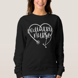 Pediatrisk sjuksköterska Sethoscopic Heart Peds Nu T Shirt