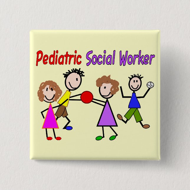Pediatrisk socialarbetare knapp (Framsida)