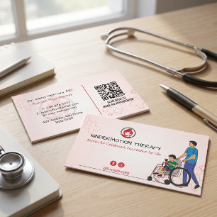 Pediatrisk Terapiverksamhet Ljusröd Visitkort