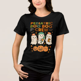 Pediatriska Boo Crew Spöken Halloween T Shirt