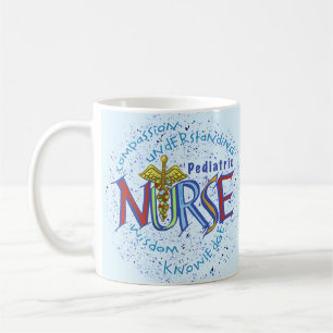 Pediatriska Nurse Motto Kaffemugg