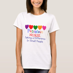 Pediatriska sjuksköterskagåvor tee shirt