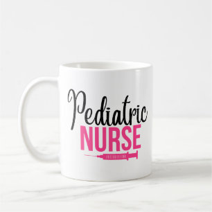 Pediatriska sjuksköterskor Funny Gift Kaffemugg