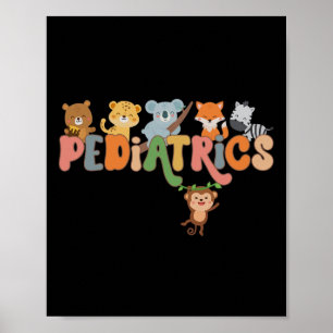 Pediatriska sjuksköterskor Peds Nurse Crew School Poster