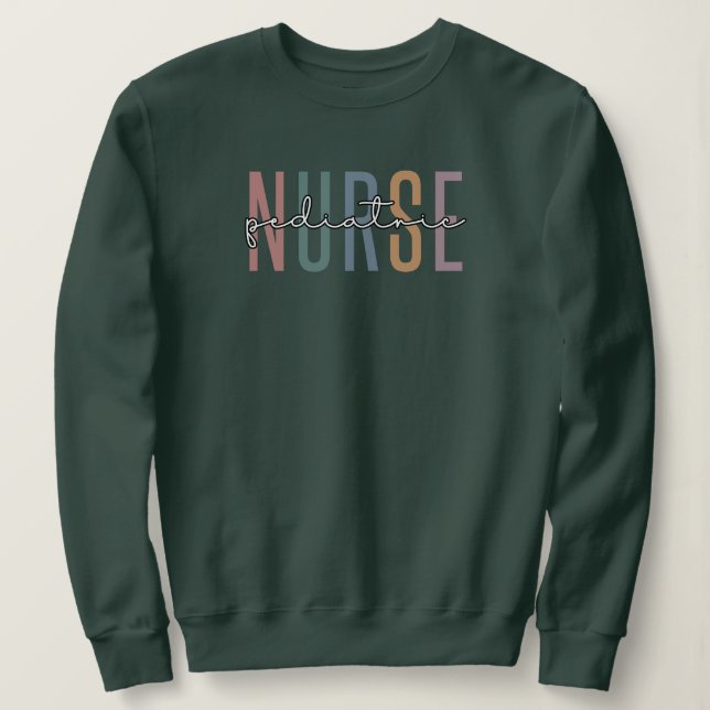 Pediatriska sjuksköterskor | Peds Nurse PICU Nurse T Shirt (Design framsida)