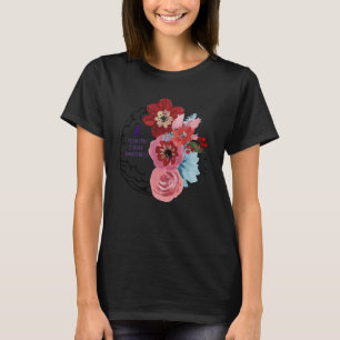 Pediatriskt stroke Warrior Child Stroke Brain Fl T Shirt