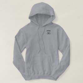 Pedicure & Pedalcykling hoodie