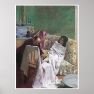 Pedicuren, 1873 - Edgar Degas Poster