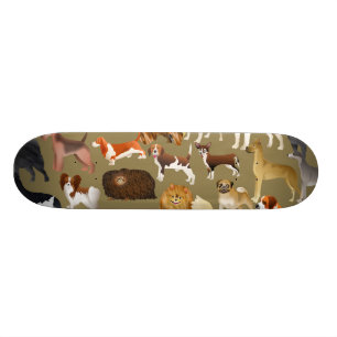 Pedigree hundtapet mini skateboard bräda 18,7 cm