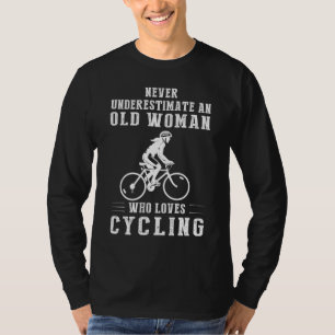 Pedling genom skratt: Gamla män cyklar Passio T Shirt