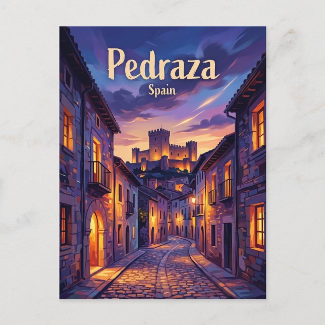 Pedraza Spanien Vykort (Framsida)