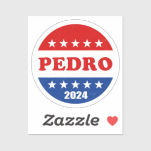 Pedro 2024 Bästa presidentkandidat Klistermärken
