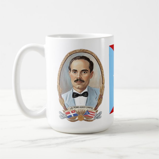 Pedro Albizu Campos Kaffemugg (Vänster)