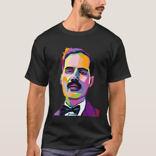Pedro Albizu Campos Puerto Rico History Resiste Po T Shirt (Framsida)