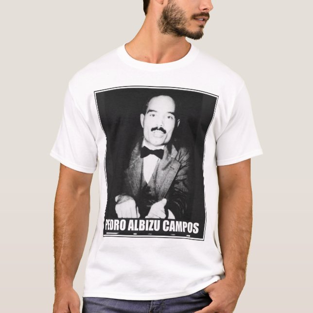 Pedro Albizu Campos T-shirt (Framsida)