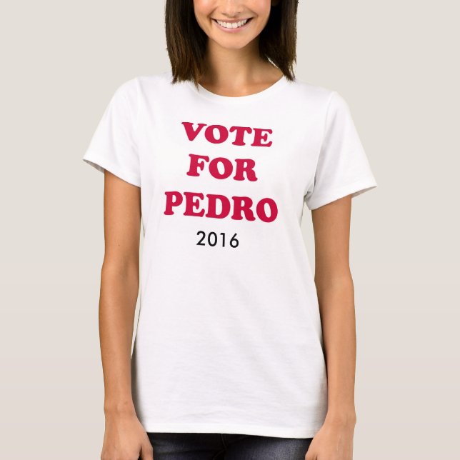 Pedro för talmannen t shirt (Framsida)