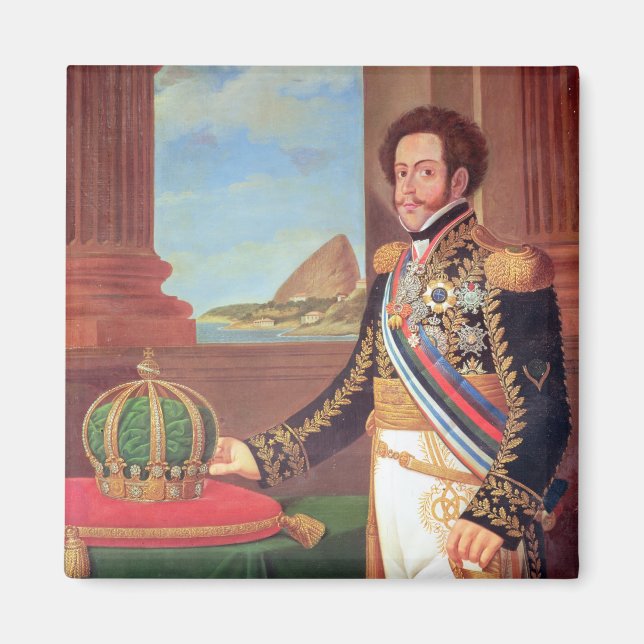 Pedro I Emperor of Brazil, 1825 Magnet (Framsidan)