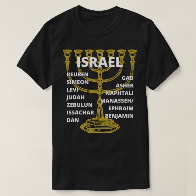 Pedro Menorah T Shirt (Design framsida)