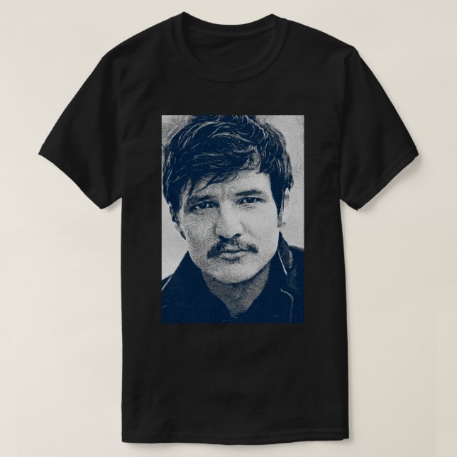 Pedro Pascal 90 T Shirt (Design framsida)