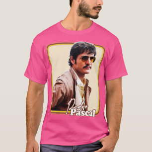 Pedro Pascal Retro Fläkt Artwork 1 T Shirt