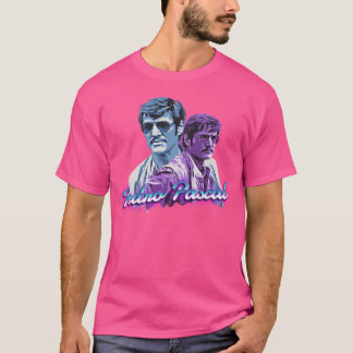 Pedro Pascal - Retrowave Fläkt Art T Shirt